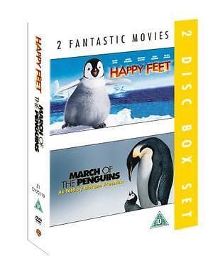 Happy Feet/March Of The Penguins DVD (2007) George Miller Cert U Pre-Owned Region 2