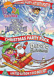 Dora The Explorer: Dora’s Christmas Party Pack DVD (2009) Chris Gifford Cert U Pre-Owned Region 2