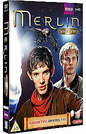Merlin: Series 2 - Volume 2 DVD (2010) Colin Morgan, Webb (DIR) Cert PG 3 Discs Pre-Owned Region 2