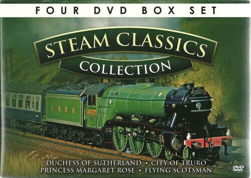 Classic Steam Engines DVD (2018) Cert E 4 Discs Pre-Owned Region 2