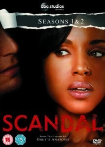 Scandal: Seasons 1 And 2 DVD (2014) Kerry Washington Cert 15 8 Discs Pre-Owned Region 2