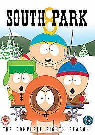 South Park: Series 8 DVD (2008) Trey Parker Cert 15 3 Discs Pre-Owned Region 2