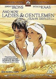 And Now Ladies And Gentlemen DVD (2004) Jeremy Irons, Lelouch (DIR) Cert PG Pre-Owned Region 2