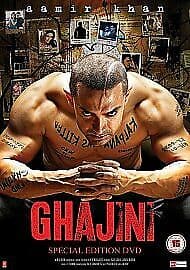 Ghajini DVD (2009) Aamir Khan, Murugadoss (DIR) Cert 15 Pre-Owned Region 2