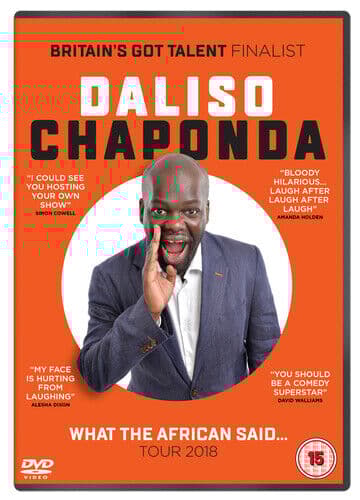 Daliso Chaponda - What The African Said… DVD (2018) Daliso Chaponda Cert 15 Pre-Owned Region 2