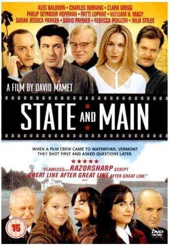 State And Main DVD (2006) Alec Baldwin, Mamet (DIR) Cert 15 Pre-Owned Region 2