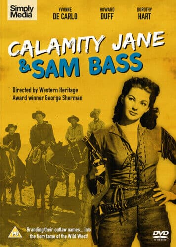 Calamity Jane And Sam Bass DVD (2016) Yvonne De Carlo, Sherman (DIR) Cert PG Pre-Owned Region 2