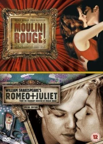 Moulin Rouge/Romeo And Juliet DVD (2004) Ewan McGregor, Luhrmann (DIR) Cert 12 Pre-Owned Region 2