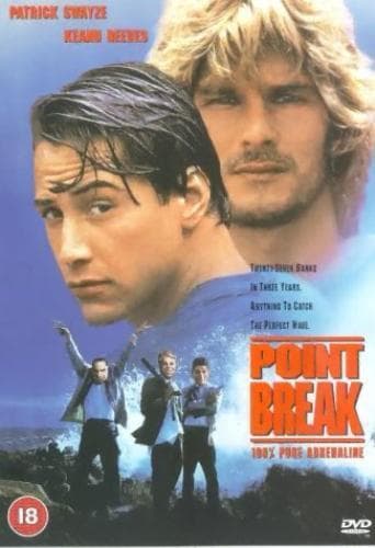 Point Break DVD (2000) Patrick Swayze, Bigelow (DIR) Cert 18 Pre-Owned Region 2