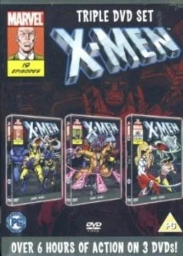 X-Men Triple DVD Set Season Volume 1/2 S DVD Pre-Owned Region 2