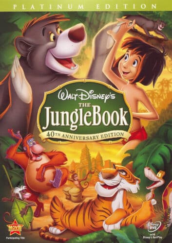 Jungle Book (1967) (2pc) (Ws Aniv Dub Rs DVD Pre-Owned Region 2