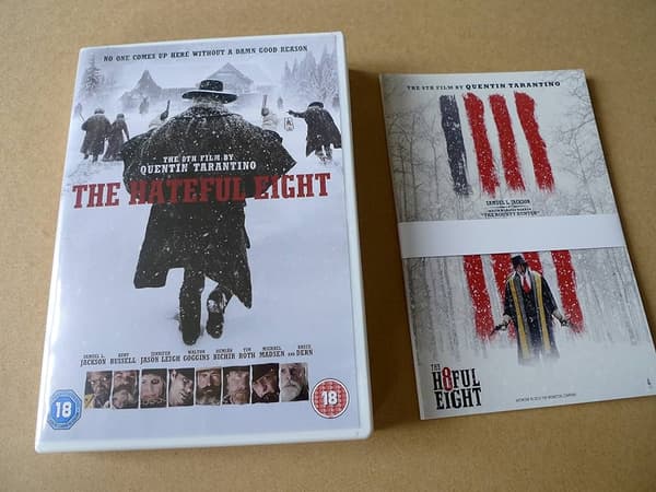 THE HATEFUL EIGHT LIMITED EDITION WITH A DVD Pre-Owned Region 2