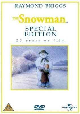 The Snowman DVD (2003) Dianne Jackson Cert U Pre-Owned Region 2