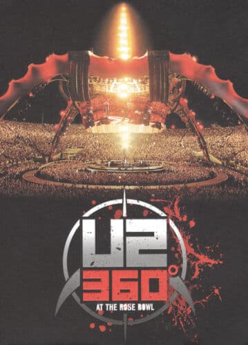 U2: 360 - At The Rose Bowl DVD (2010) Tom Krueger Cert E 2 Discs Pre-Owned Region 2