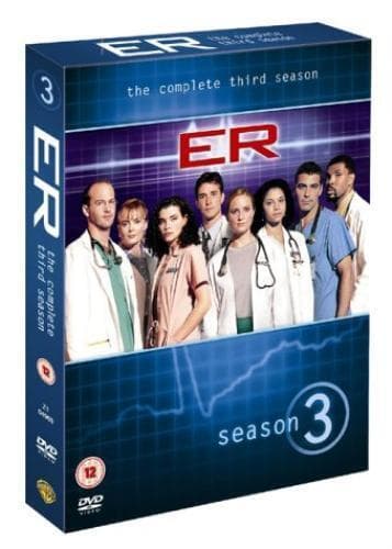 ER: The Complete Third Season DVD (2005) Noah Wyle, Chulack (DIR) Cert 12 7 Pre-Owned Region 2