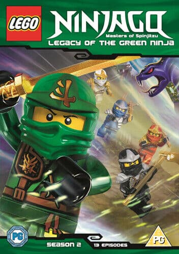 LEGO Ninjago - Masters Of Spinjitzu: Legacy Of The Green Ninja DVD (2017) Pre-Owned Region 2