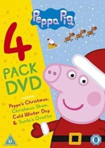 Peppa Pig: The Christmas Collection DVD (2014) Phil Davies Cert U 4 Discs Pre-Owned Region 2