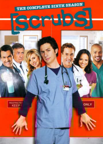 SCRUBS: COMPLETE SIXTH SEASON DVD Pre-Owned Region 2