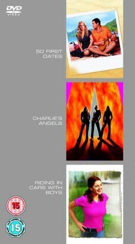 50 First Dates/Charlie’s Angels/Riding In Cars With Boys DVD (2005) Drew Pre-Owned Region 2