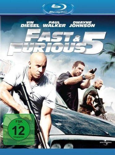Fast & Furious 5 [Blu-ray] Blu-ray Pre-Owned Region 2
