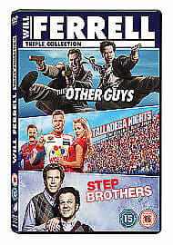 The Other Guys/Step Brothers/Talladega Nights DVD (2011) Will Ferrell, McKay Pre-Owned Region 2