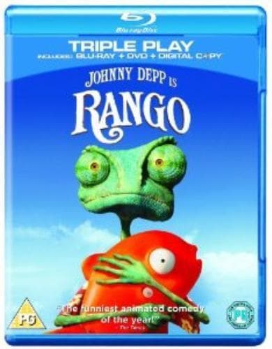 Rango DVD (2011) Gore Verbinski Cert PG Pre-Owned Region 2