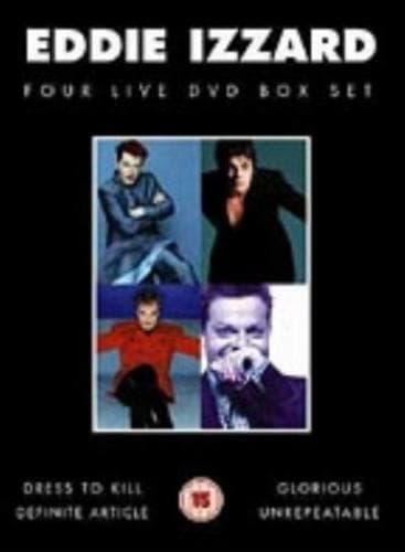 Eddie Izzard Collection (Box Set) DVD (2004) Peter Richardson Cert 15 4 Discs Pre-Owned Region 2