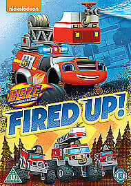 Blaze And The Monster Machines: Fired Up! DVD (2017) Ellen Martin Cert U Pre-Owned Region 2
