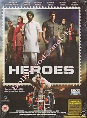 Heroes DVD (2008) Salman Khan, Karnik (DIR) Cert 12 Pre-Owned Region 2