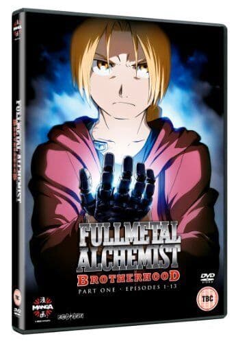 Fullmetal Alchemist Brotherhood: Part 1 DVD (2010) Yasuhiro Irie Cert 15 2 Pre-Owned Region 2
