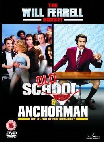 Old School - Unseen/Anchorman - The Legend Of Ron Burgundy DVD (2006) Will Pre-Owned Region 2