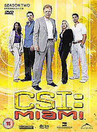 CSI Miami: Season 2 - Part 1 DVD (2005) David Caruso Cert 15 3 Discs Pre-Owned Region 2
