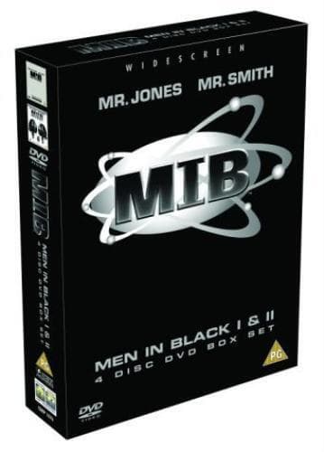 Men In Black/Men In Black 2 DVD (2003) Tommy Lee Jones, Sonnenfeld (DIR) Cert Pre-Owned Region 2