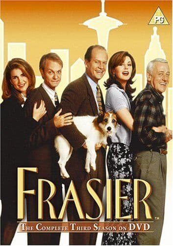 Frasier: The Complete Season 3 DVD (2008) Kelsey Grammer, MacKenzie (DIR) Cert Pre-Owned Region 2