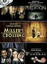 Road To Perdition/Miller’s Crossing/The Funeral DVD (2004) Christopher Walken, Pre-Owned Region 2