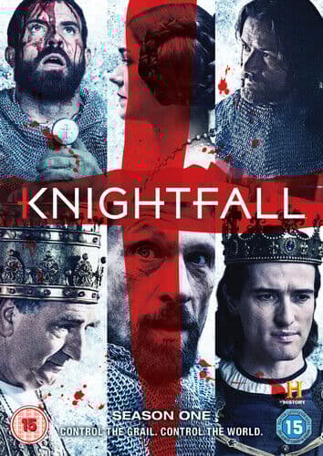 Knightfall: Season One DVD (2018) Tom Cullen Cert 15 2 Discs Pre-Owned Region 2