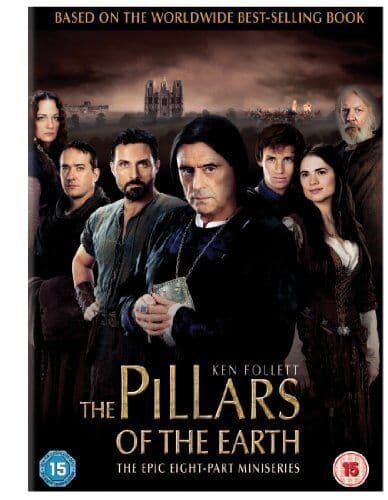 The Pillars Of The Earth DVD (2012) Ian McShane Cert 15 Pre-Owned Region 2