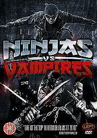 Ninjas Vs. Vampires DVD (2011) Jay Saunders, Timpane (DIR) Cert 18 Pre-Owned Region 2