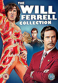 Blades Of Glory/Old School/Anchorman DVD (2008) Chris Parnell, Gordon (DIR) Pre-Owned Region 2