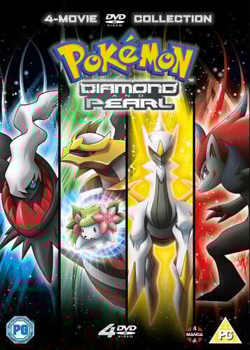 Pok?mon: Diamond And Pearl - The Movie Collection 10-13 DVD (2018) Kunihiko Pre-Owned Region 2