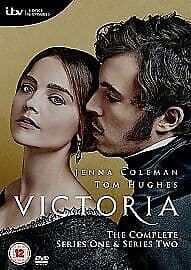 Victoria: The Complete Series One & Series Two DVD (2017) Jenna-Louise Coleman Pre-Owned Region 2