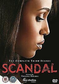 Scandal: The Complete Third Season DVD (2015) Kerry Washington Cert 15 5 Discs Pre-Owned Region 2