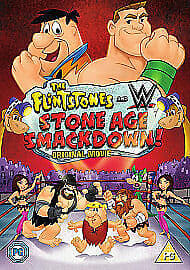 The Flintstones And WWE: Stone Age SmackDown! DVD (2015) Brianna Garcia, Brandt Pre-Owned Region 2