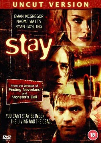 Stay: Uncut Version DVD (2006) Ewan McGregor, Forster (DIR) Cert 18 Pre-Owned Region 2