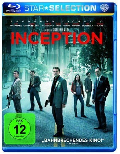 Inception (BR) Min: 148DD5.1WS Warner [I Blu-ray Pre-Owned Region 2
