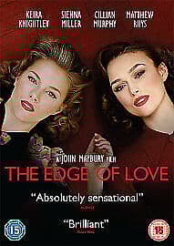 The Edge Of Love DVD (2008) Keira Knightley, Maybury (DIR) Cert 15 Pre-Owned Region 2