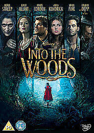 Into The Woods DVD (2015) Meryl Streep, Marshall (DIR) Cert PG Pre-Owned Region 2