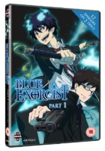 Blue Exorcist: Part 1 DVD (2012) Tensai Okamura Cert 15 2 Discs Pre-Owned Region 2