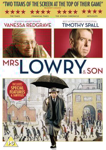 Mrs Lowry And Son DVD (2020) Vanessa Redgrave, Noble (DIR) Cert PG Pre-Owned Region 2