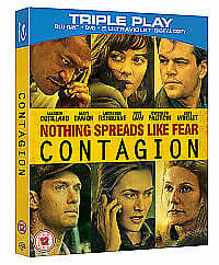 Contagion Blu-ray (2012) Matt Damon, Soderbergh (DIR) Cert 12 Pre-Owned Region 2